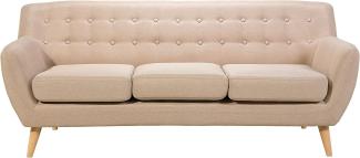 3-Sitzer Sofa Polsterbezug beige MOTALA