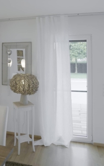 beties Gardine Leinen (1 St), verdeckte Schlaufen, halbtransparent, Leinen, mit verdeckten Schlaufen und Tunneldurchzug