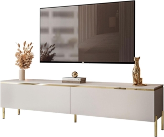 Lookway Lowboard AURORA Kaschmir Hängende TV-Schrank oder auf Beinen 180 cm