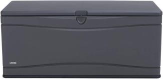 Lifetime Kunststoff Kissen Aufbewahrungsbox 495 Liter | Carbongrau | 61 x 152,5 x 67 cm