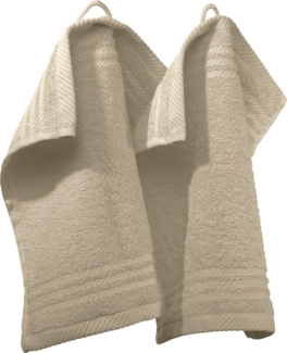 REDBEST Seiftuch Seiftuch 2er-Pack, Frottier, Walk-Frottier Uni