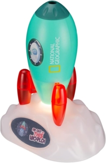 National Geographic 9105700 Weltraumrakete - Projektor und Nachtlicht Astro-hjemme-planetarium