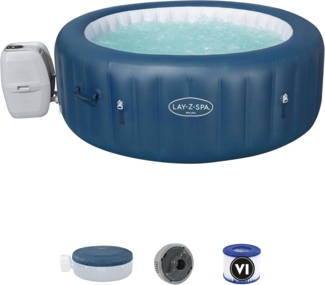 Bestway 'LAY-Z-SPA Milan AirJet Plus' Whirlpool, mit App-Steuerung, 196x71 cm