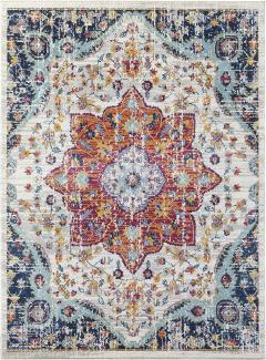 Orientalischer Kurzflor Teppich Bara Multicolor - 200x290x1cm