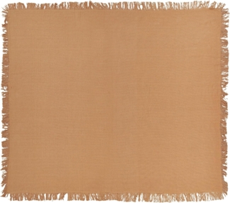 Tagesdecke YERBENT Baumwolle 200 x 220 cm Goldbraun