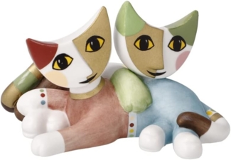 Goebel Figur R. Wachtmeister - Minikatzen Adelia e Ottavio, Biskuitporzellan, Bunt, 5. 5 cm, 31400821