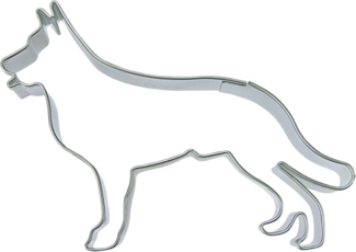 Städter Ausstecher Edelstahl Schäferhund 7,5 cm
