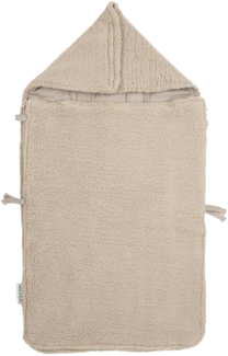 Meyco Baby Fußsack Teddy Sand (1-tlg), 40x82cm