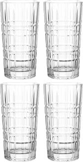 LEONARDO Longdrinkglas SPIRITII, Glas, 4-teilig