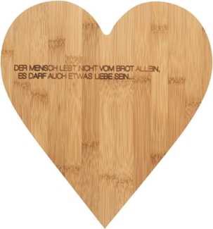 Räder P.e.t. Herzschneidebrett mittel der Mensch... 29 x 26 x 1,5 cm