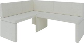 Eckbank Akiko Corner Bench - Eckbankgruppe für Ihrem Esszimmer, Küche modern, Sitzecke, Essecke. Perfekt für Küche, Büro und Rezeption. Solide und Starke Verarbeitung. (INARI 22, 142x196 cm Links)