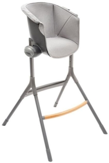 BÉABA, Junior-Kissen für Hochstuhl Up & Down, bequem, ergonomisch, ab 3 Jahren, wasserabweisend, Grau