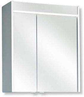 Pelipal Spiegelschrank TREVISO I Badmöbel Schrank weiß Glanz inkl. LED