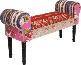 KARE Design Bank Wing Patchwork Red 75161