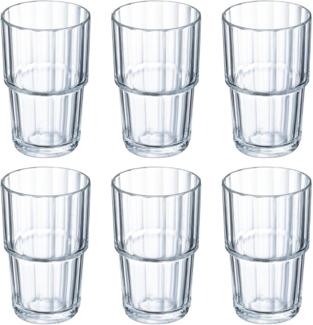 Gläserset Arcoroc Noruega Durchsichtig Glas