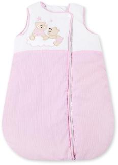 Mixibaby Baby Schlafsack Winterschlafsack/Sommerschlafsack für Jungen und Mädchen 70cm, Modelle:Joy Rosa