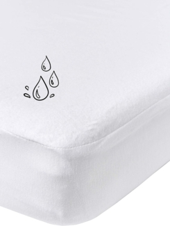 Meyco Molton Spannbettlaken - 60 x 120 cm - PU Was