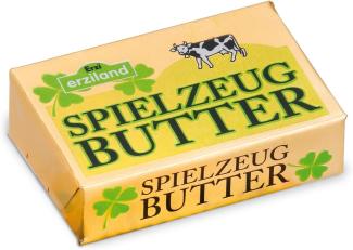 Erzi Butter, Spielzeug-Butter, Holz-Butter, Kaufladenzubehör