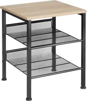Beistelltisch Lincoln - Industrial hellbraun