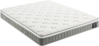 Vente-unique - Matelas 140 x 190 cm Taschenfederkernmatratze und Memory-Schaum-Topper, 21 cm dick - VITOGO von YSMÉE