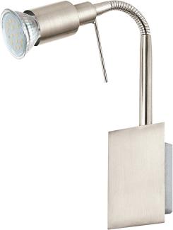 EGLO ERIDAN LED Wandspot, Flex, 1-flg. GU10 nickel-matt