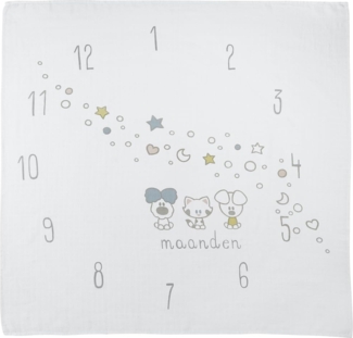 SWADDLE MUSSELIN WOEZEL & PIP - MULTICOLOUR - 120X120CM