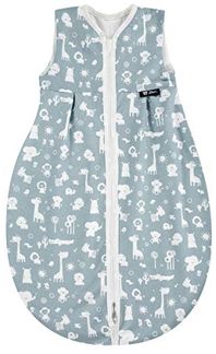 Alvi Mäxchen Schlafsack light Animals puderblau 70 cm