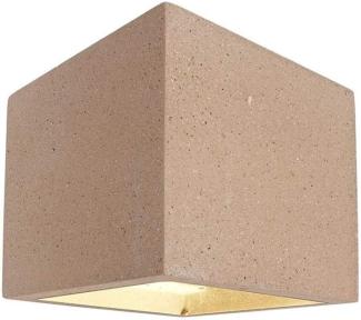 Deko Light Cube Wandleuchte beige, weiß 1 flg. G9 Modern