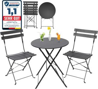 Albatros Bistro Set Schwarz