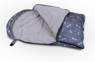 Bestlivings Tierbett Outdoor Hundeschlafsack 72cm x 114cm, Schlafsack für Hunde - wasserabweisend atmungsaktiv - Einheitsgröße