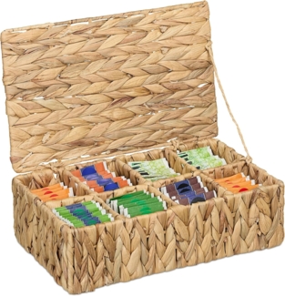 Teebox Wasserhyazinthe 8 Fächer 10050490