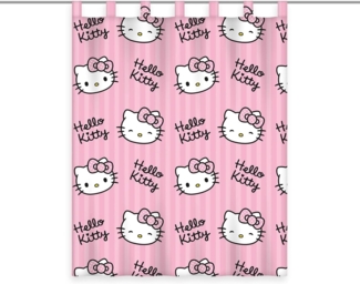 Hello Kitty Gardine Vorhang Fertiggardine 140x175 cm