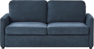 Schlafsofa BENNAS Blau Stoff