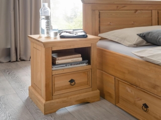 Nachttisch 'Anne' Kiefer eichefarbig SZ-0079