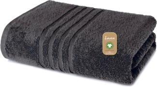 Lavea Handtuch Set Premium Frotteeserie Bali, aus 100% Bio-Baumwolle (100x150 cm, 1-St), extra saugstark mit 500g/m² in Wellness-Qualität - Badetuch