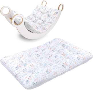 Totsy Baby Kindersicherung Bodenkissen groß 70x110 cm - Sitzkissen Kinder Boden Spielmatte Baby