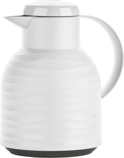 Emsa Isolierkanne Samba Wave 1 Liter weiß