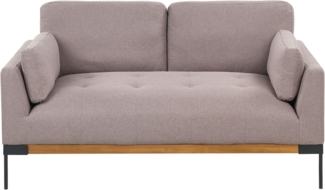 2-Sitzer Sofa Taupe SKAVEN