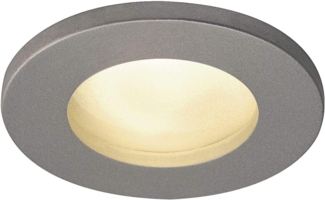 SLV DOLIX OUT QPAR51, rund, silbergrau - Einbauleuchten