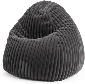 Sitting Point Sitzsack Raya Fellimitat XXL ca. 300L anthrazit