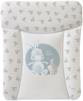 Ceba Baby® weiche Wickelauflage 50x70 cm - Baby Wickelunterlage - Wickeltischauflage für Junge und Mädchen - Wasserdicht, abwaschbar - OEKO-TEX® Standard 100 - Made in EU- Freunde