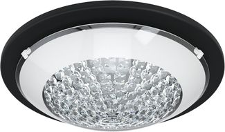 Eglo 99356 Deckenleuchte ACOLLA 1 weiß, klar H:8,5 Ø:29cm 3000K