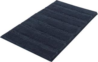 Kleine Wolke Badteppich Monrovia|80x140 cm| navy