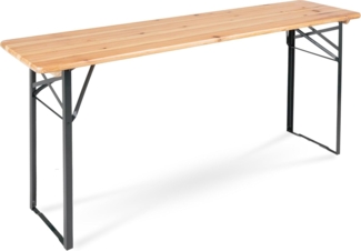 Stagecaptain Gartentisch "Hirschgarten" Bierzelttisch 177 cm (1-St), ebenso kann auch als Esstisch, Campingtisch, Klapptisch dienen