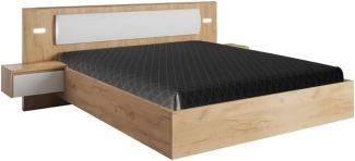 Doppelbett Xelo Bettgestell mit Beleuchtung 160x200cm