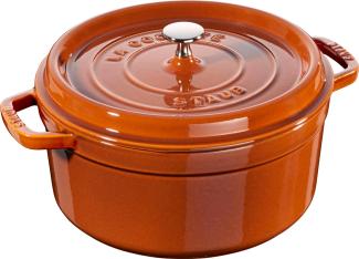 Staub La Cocotte Cocotte 26 cm, rund, Zimt, Gusseisen