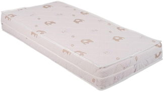 Kikkaboo Babybett-Matratze CocoCraft, 120 x 60 x 15 cm 3D-Schaum, 2 Schichten beige