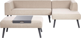 Lounge Set SORRIVOLI Olefin Beige Linksseitig