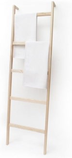 Wand Handtuchhalter Leo: Moderne Kleiderleiter aus Holz