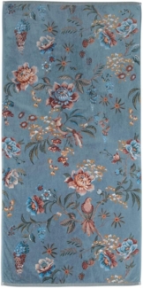Pip Studio Duschtuch Secret Garden Blau (70x140 cm) 278605